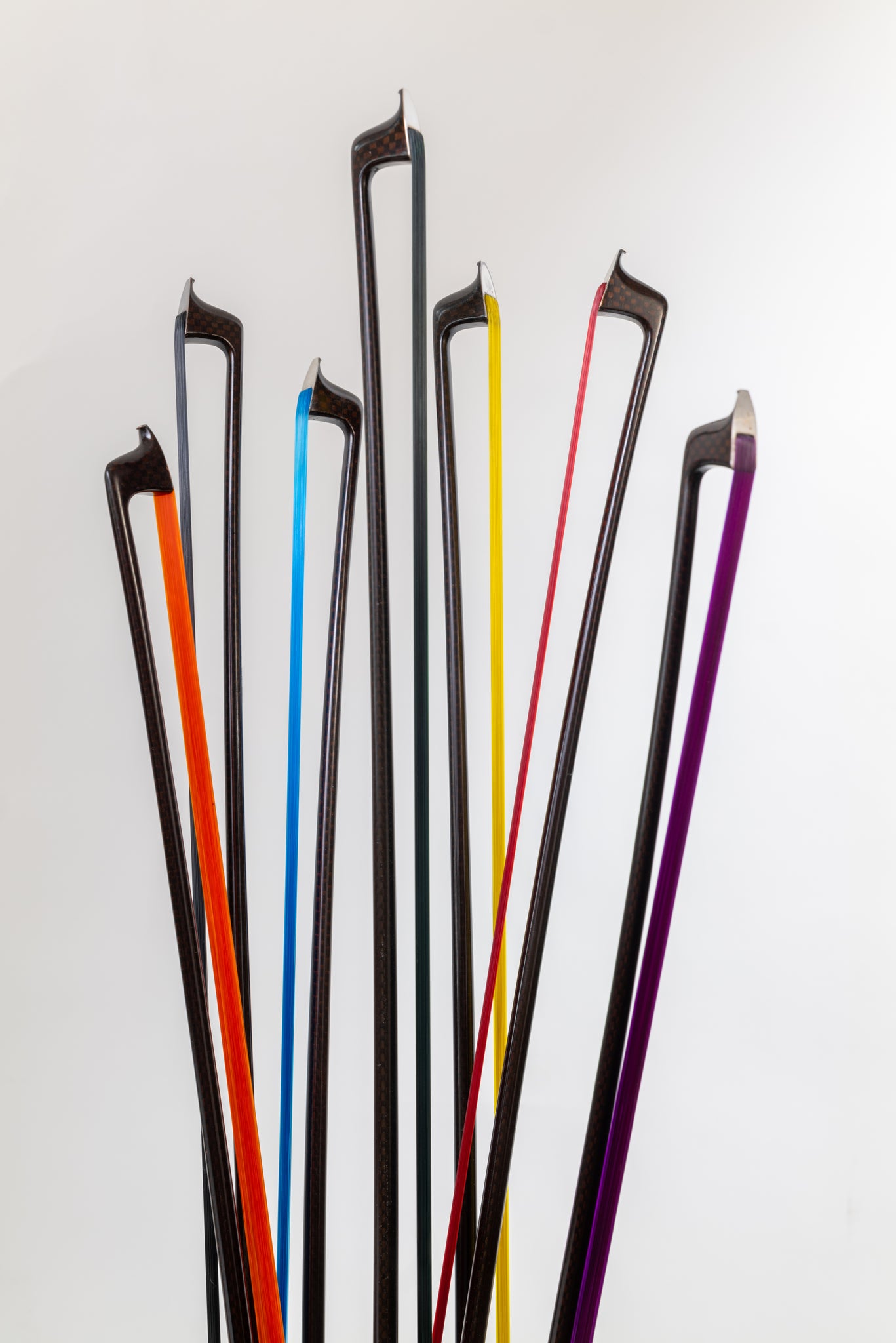 The Catabile Colored Bow Series Vegan Violin Bows Featuring Coruss H Niccoloo Strings
