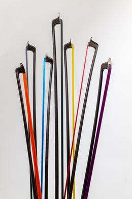 The Catabile Colored Bow Series - Vegan Violin Bows Featuring Coruss Hair