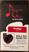 AcoustaGrip Prodigy series, PD301 Charcoal Color Childs Size Shoulder Rests